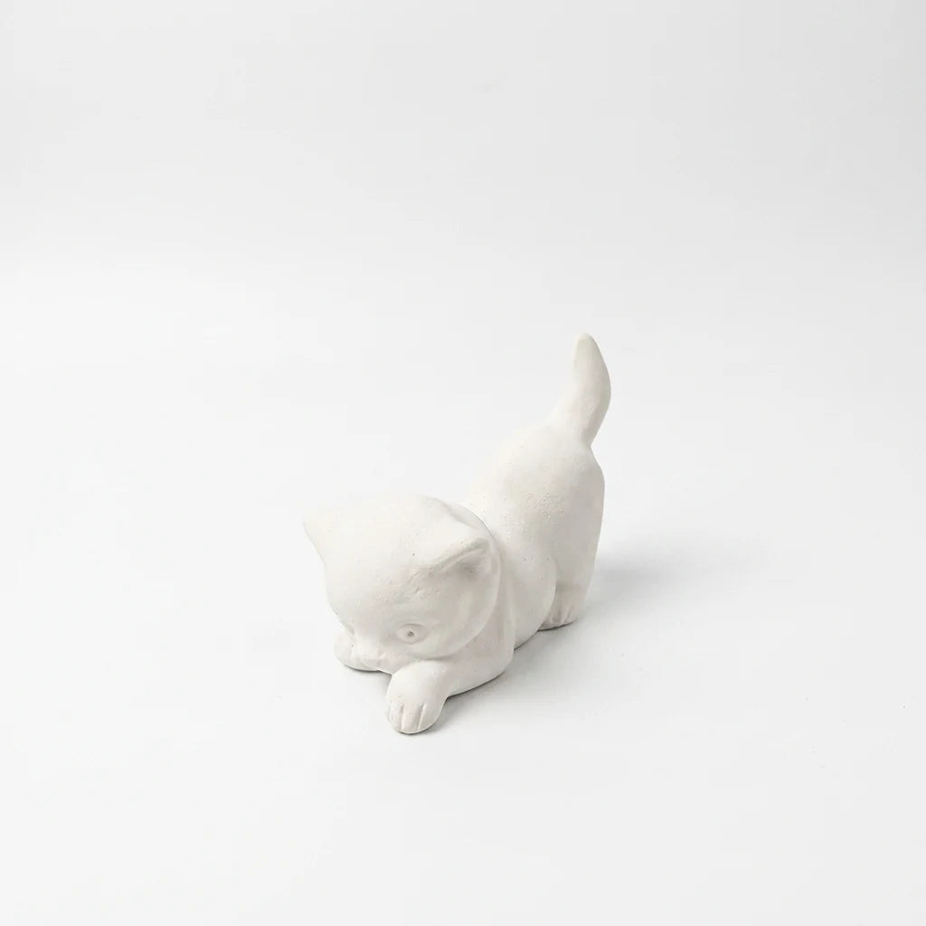Petit chaton en plâtre — ART STAFF